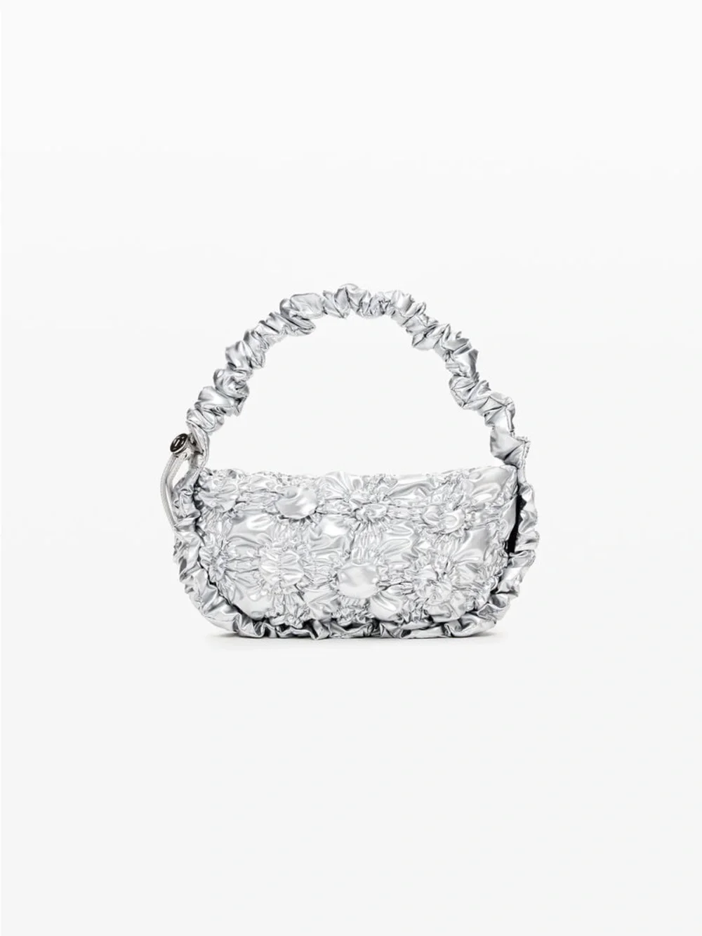 Desigual Metallic Silver Shoulder Bag